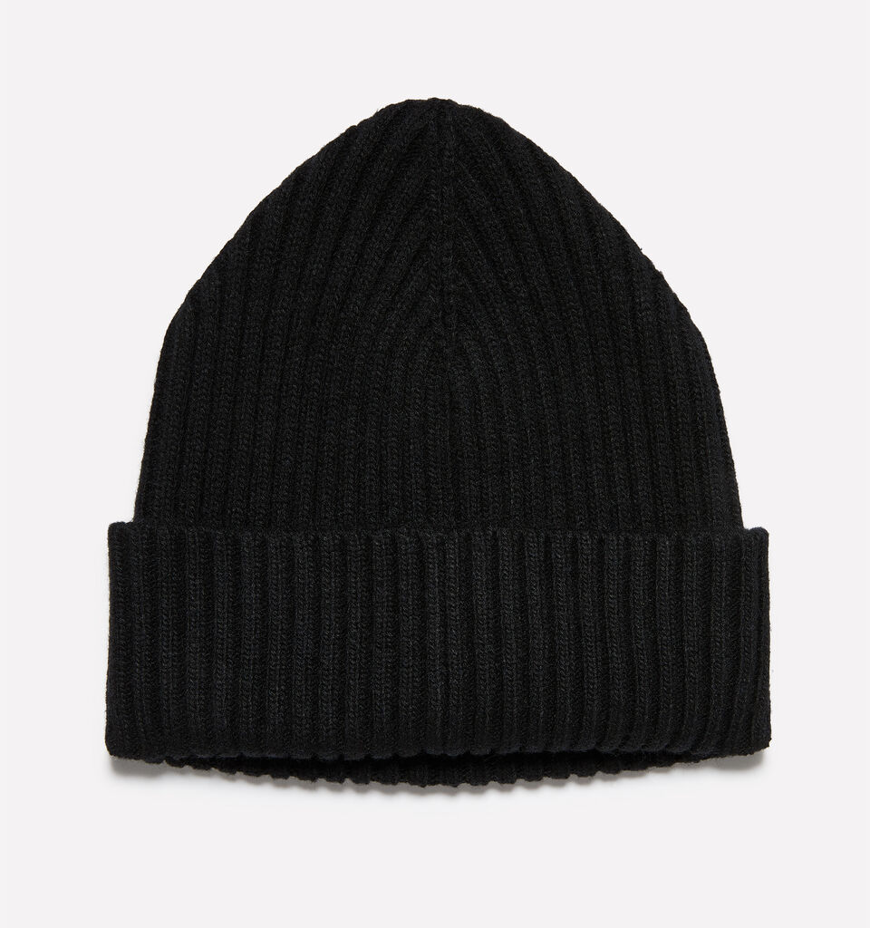 Gorro de malha preto - chapéus para homem - Preto | Sisley image number 1